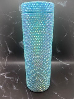 Double Insulated Rhinestone tumbler 16oz.