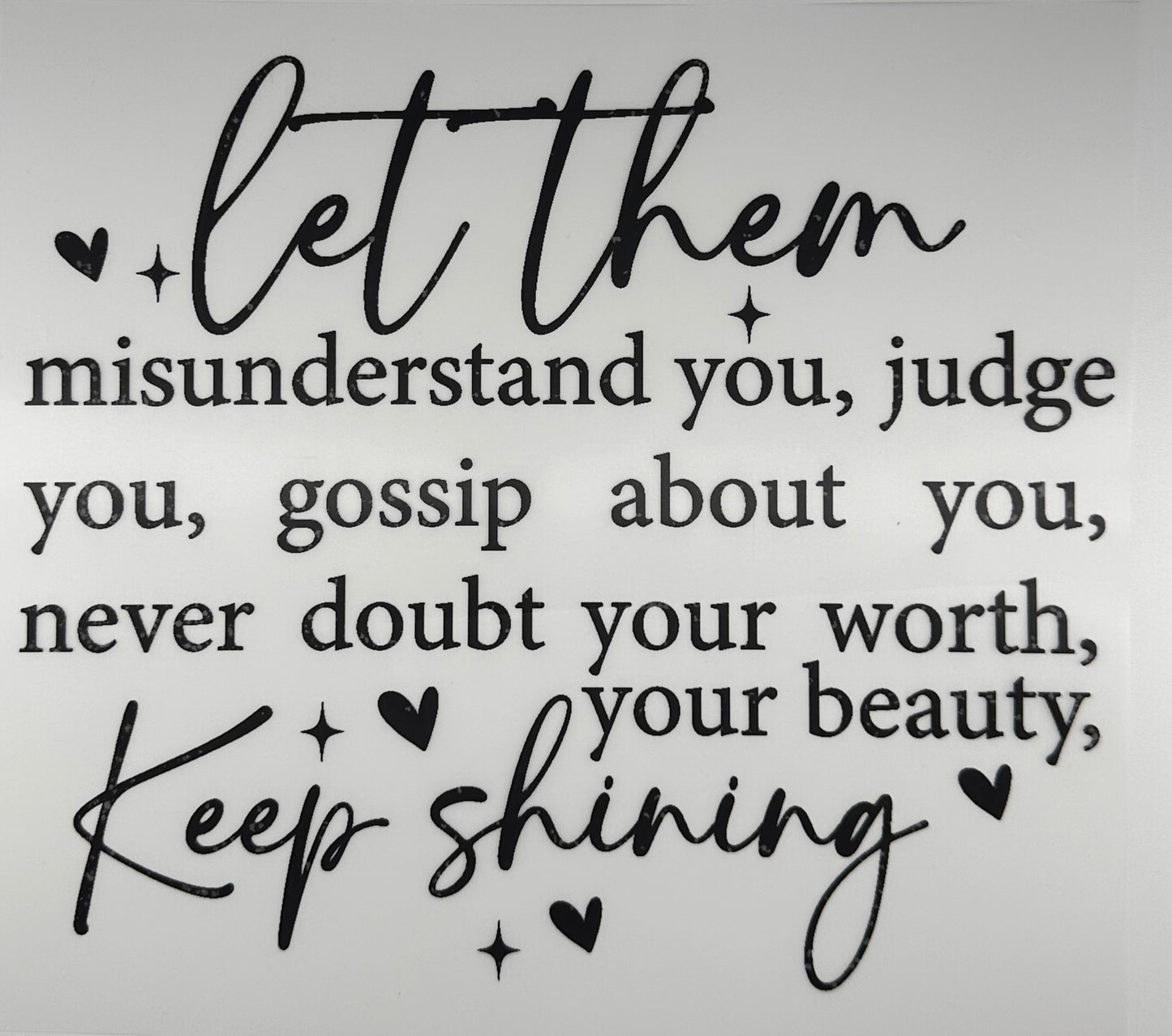 Let Them (Words Only)