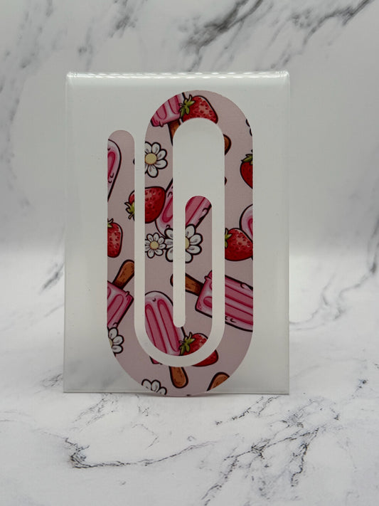 Strawberry Popcicle