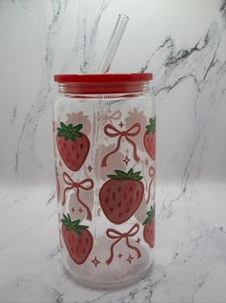 Strawberries and Bows