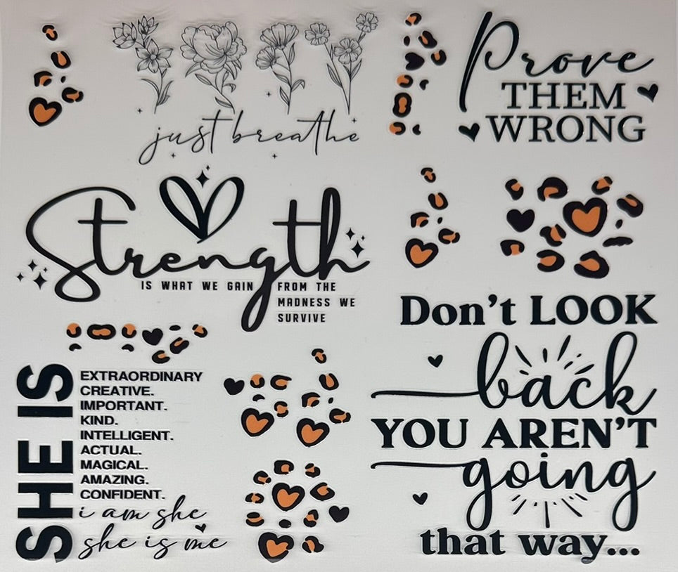 Inspirational phrases