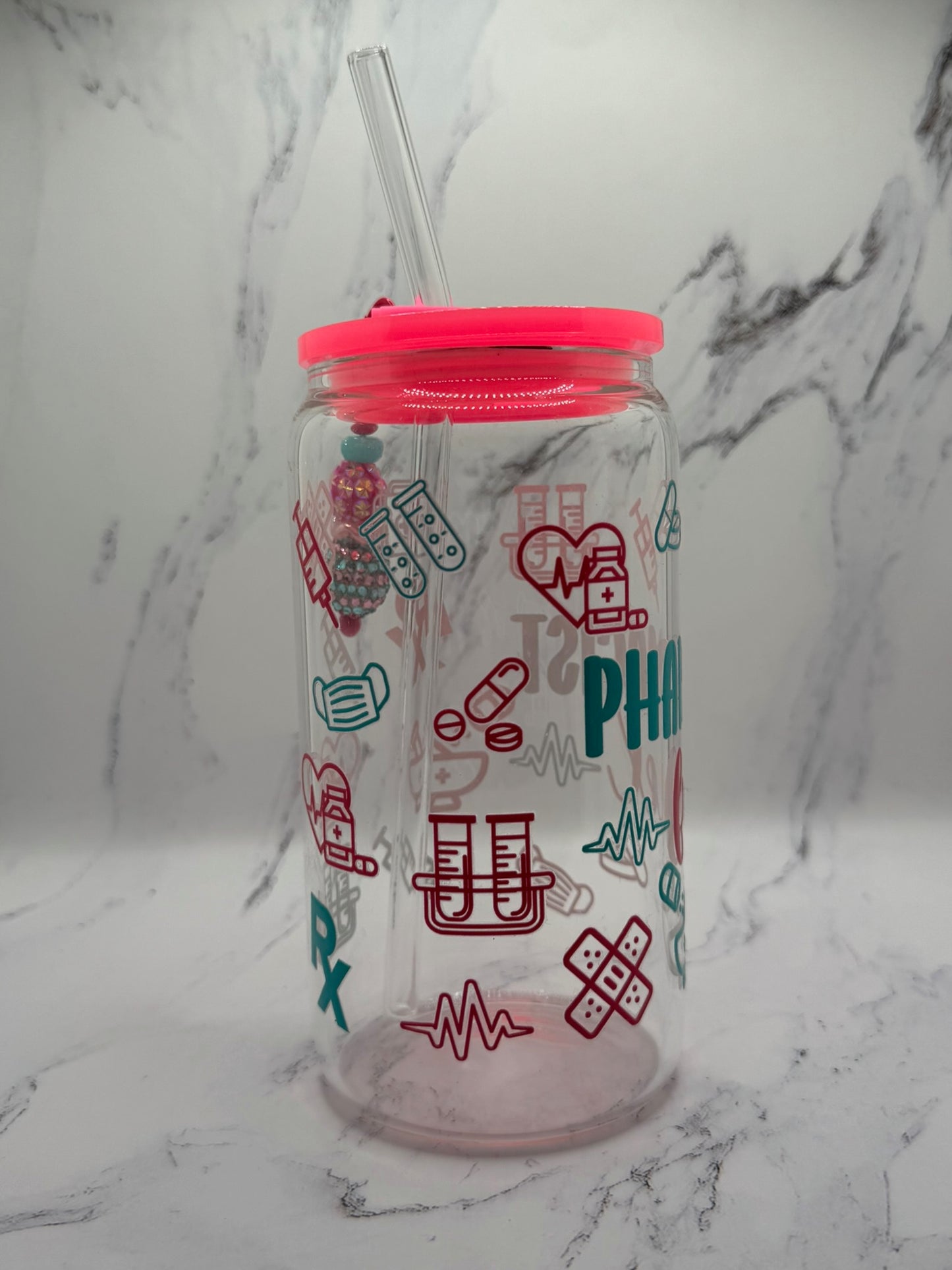 Pharmacist w/ cup charm