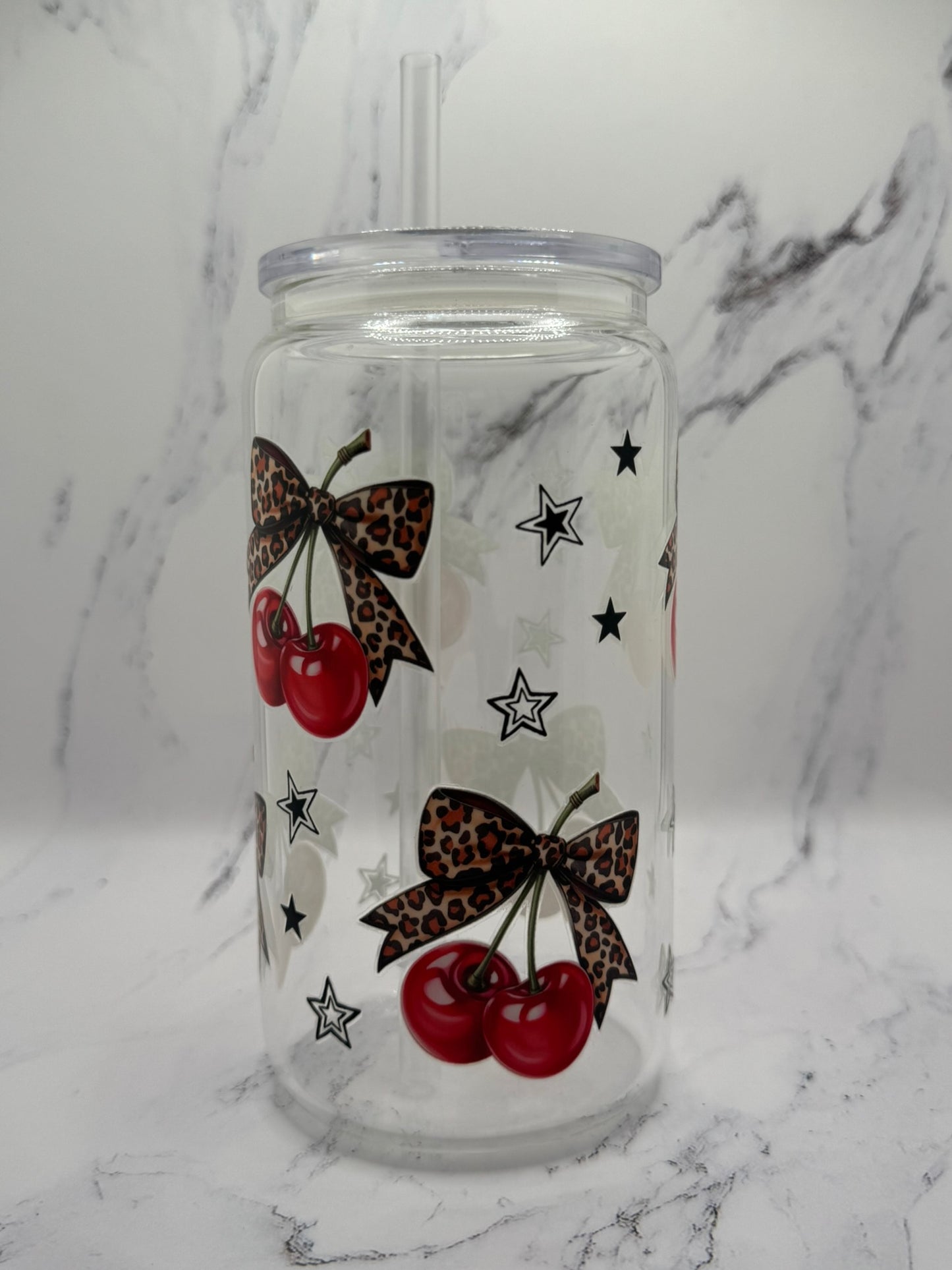 Cherries w/ Cheetah Bows