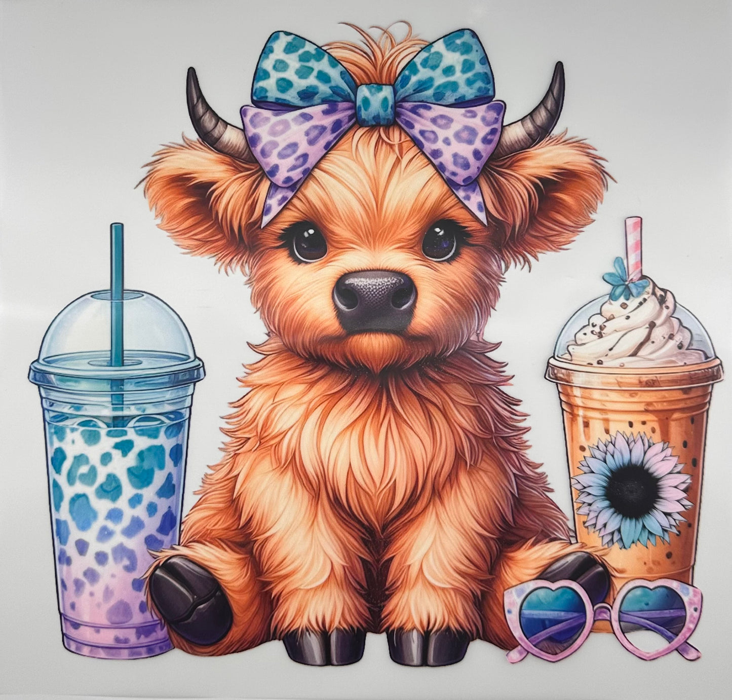 Purple/Blue Cheetah