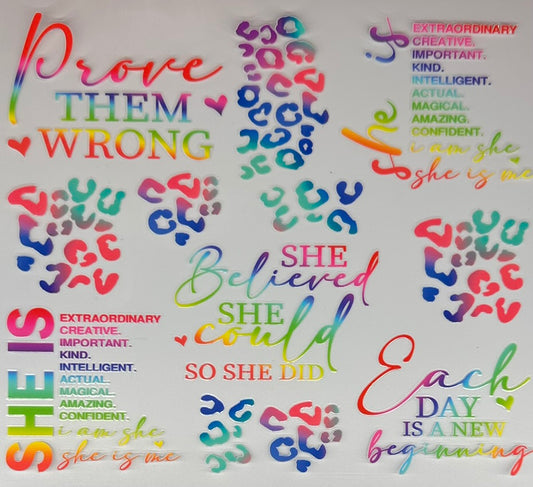 Inspirational phrases