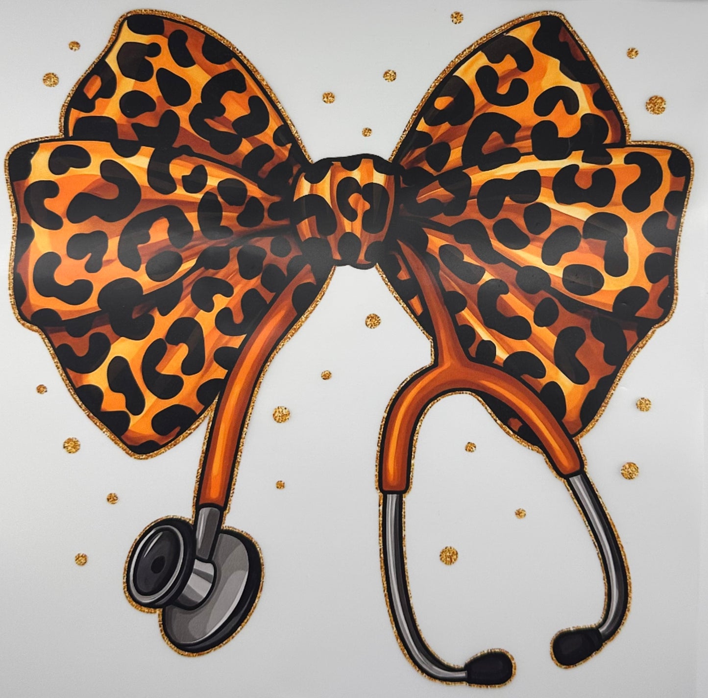 Cheetah Bow W/ Stethoscope