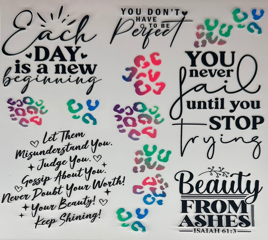 Inspirational phrases