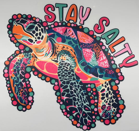 "Stay Salty" Turtle