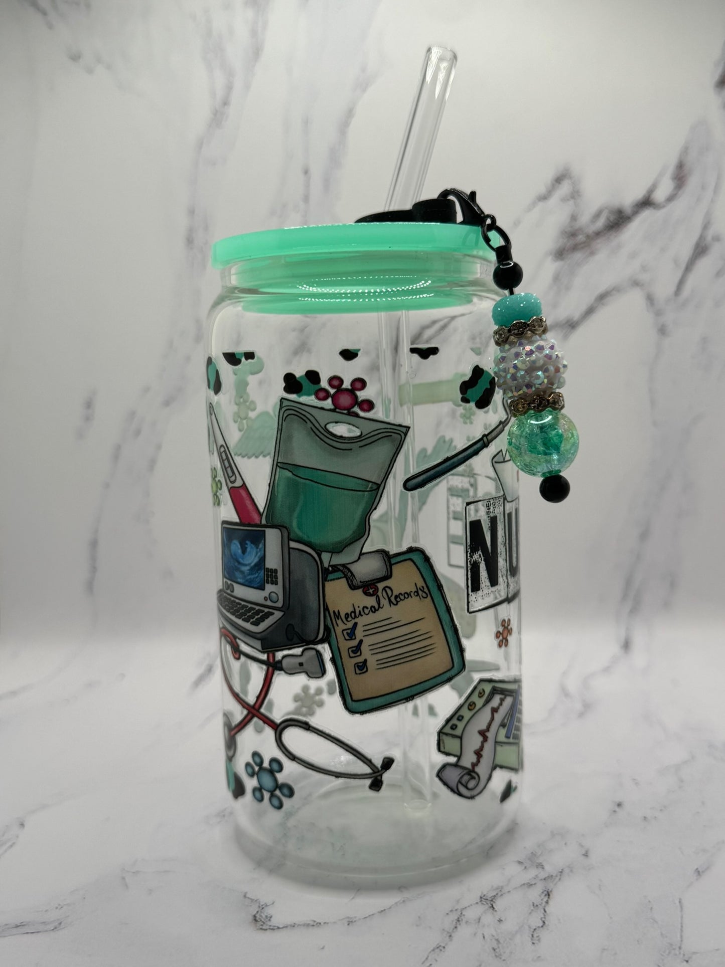Nurse/ Cup Charm