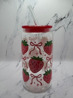 Strawberries and Bows