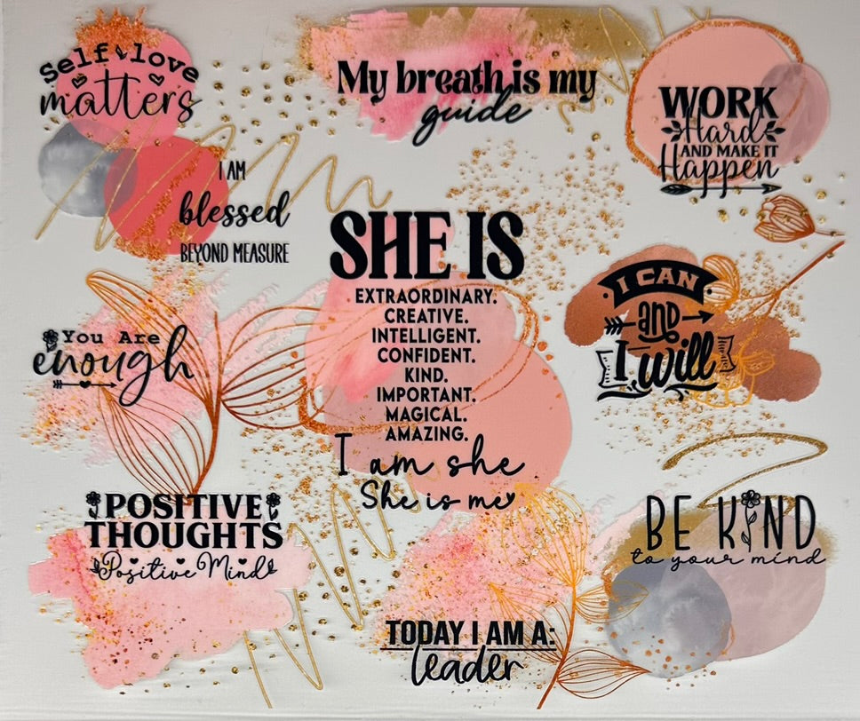 She is...