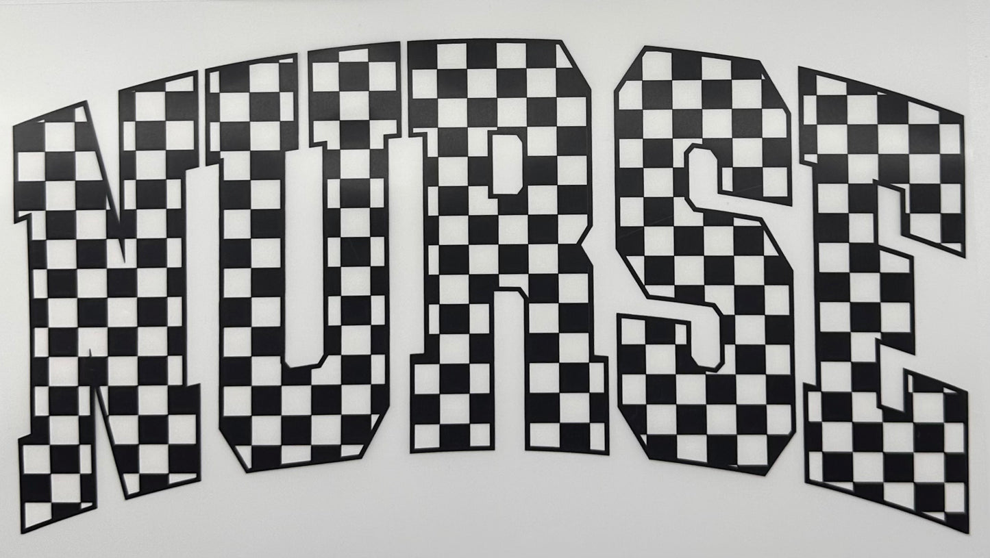 Checkered "Nurse"