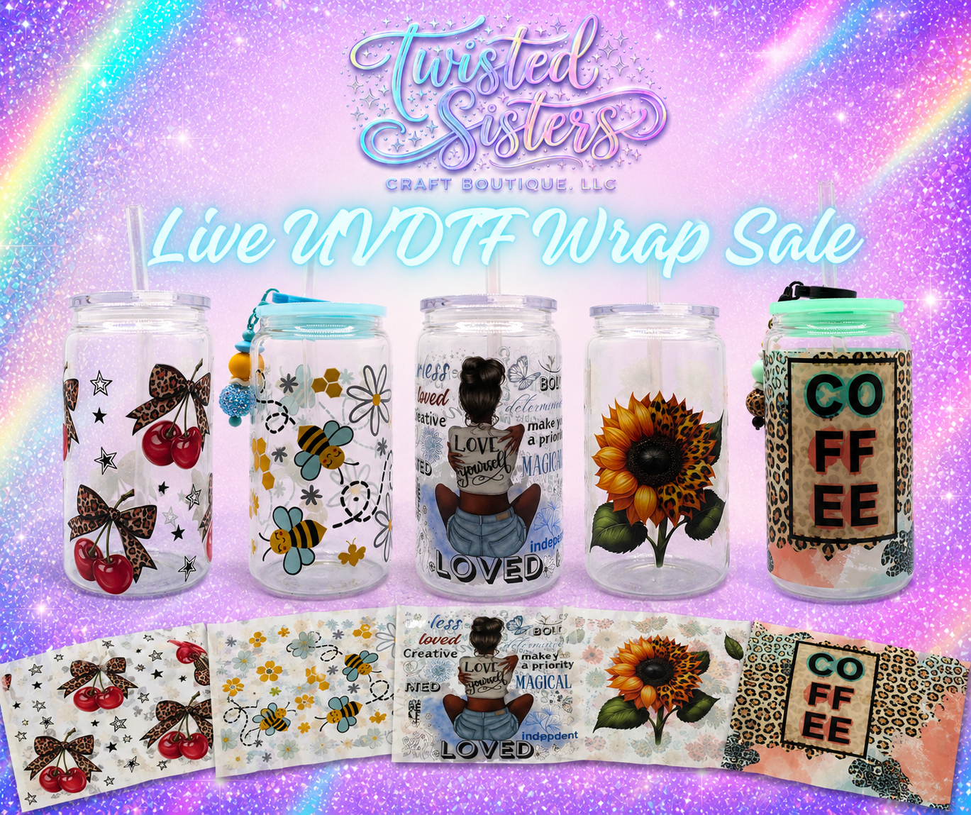 UVDTF Cup Wraps