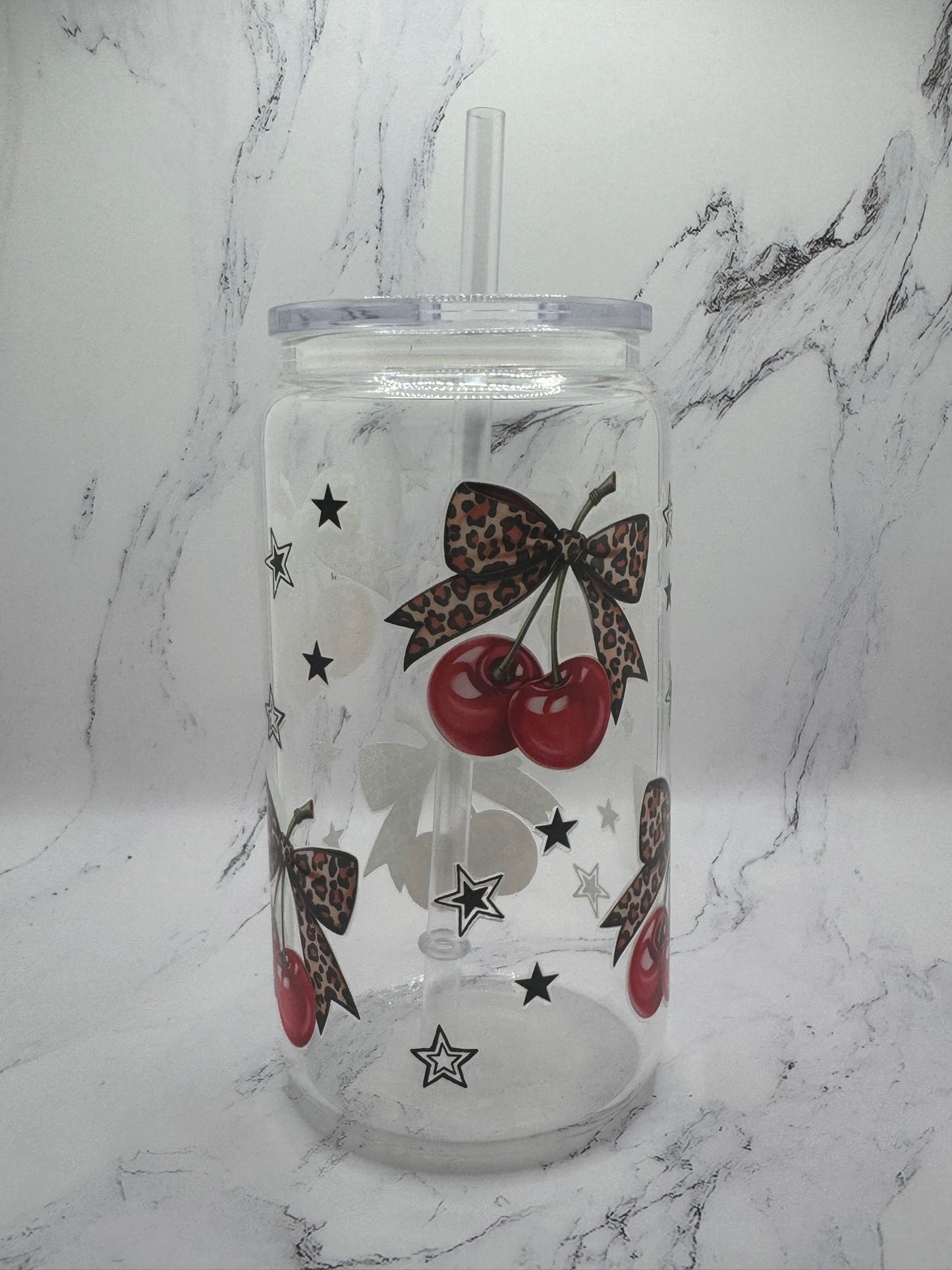 Cherries w/ Cheetah Bows