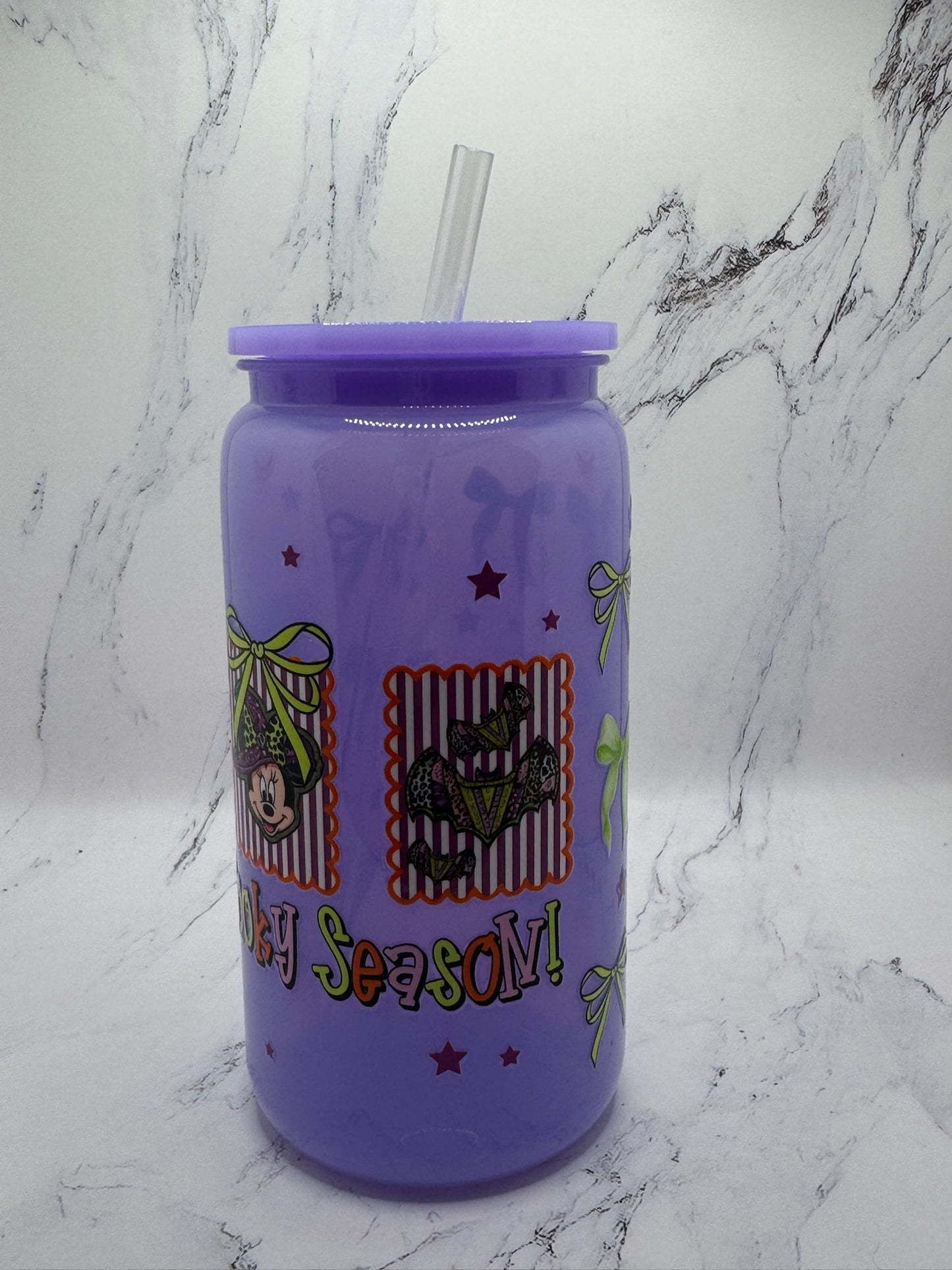 Purple Spooky Season Mouse