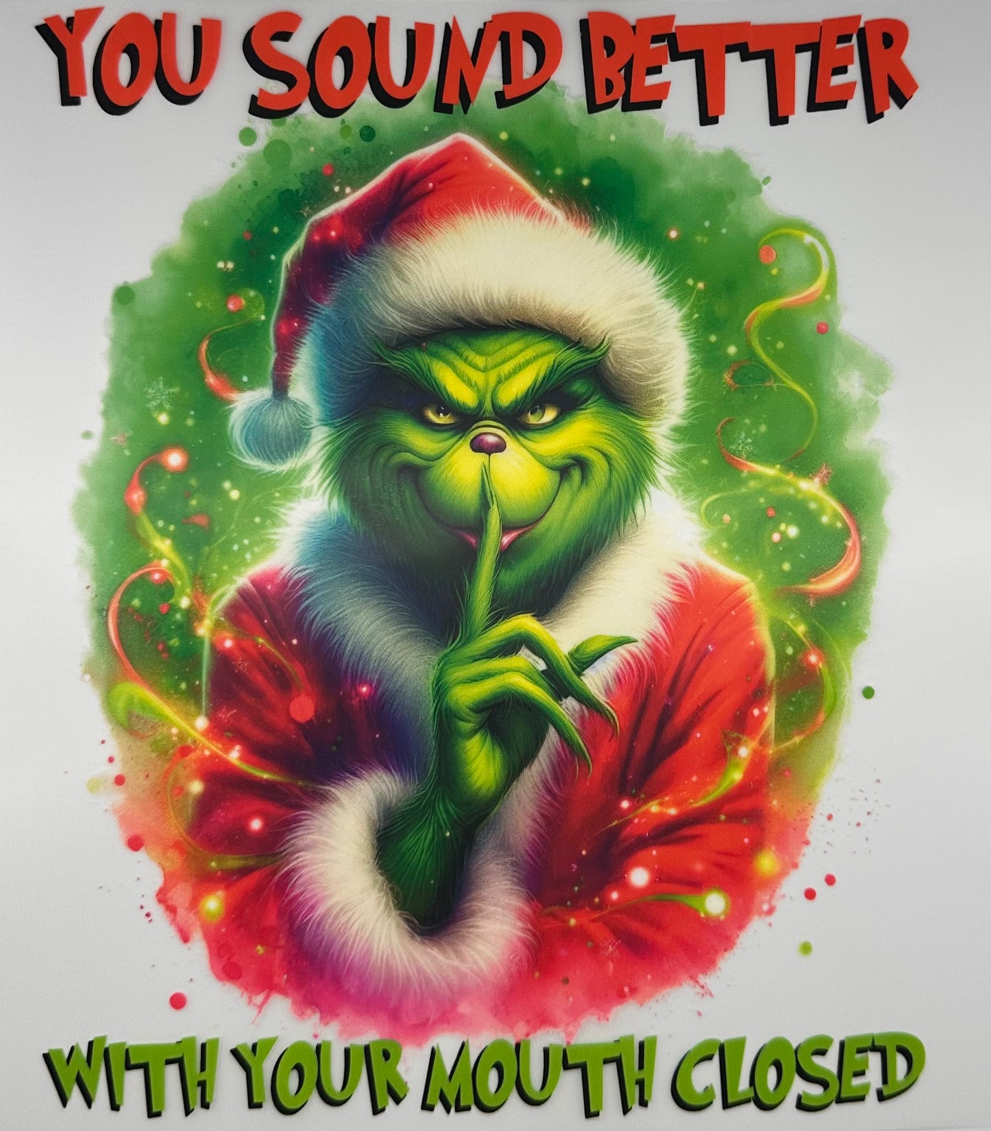 You sound better Grinch