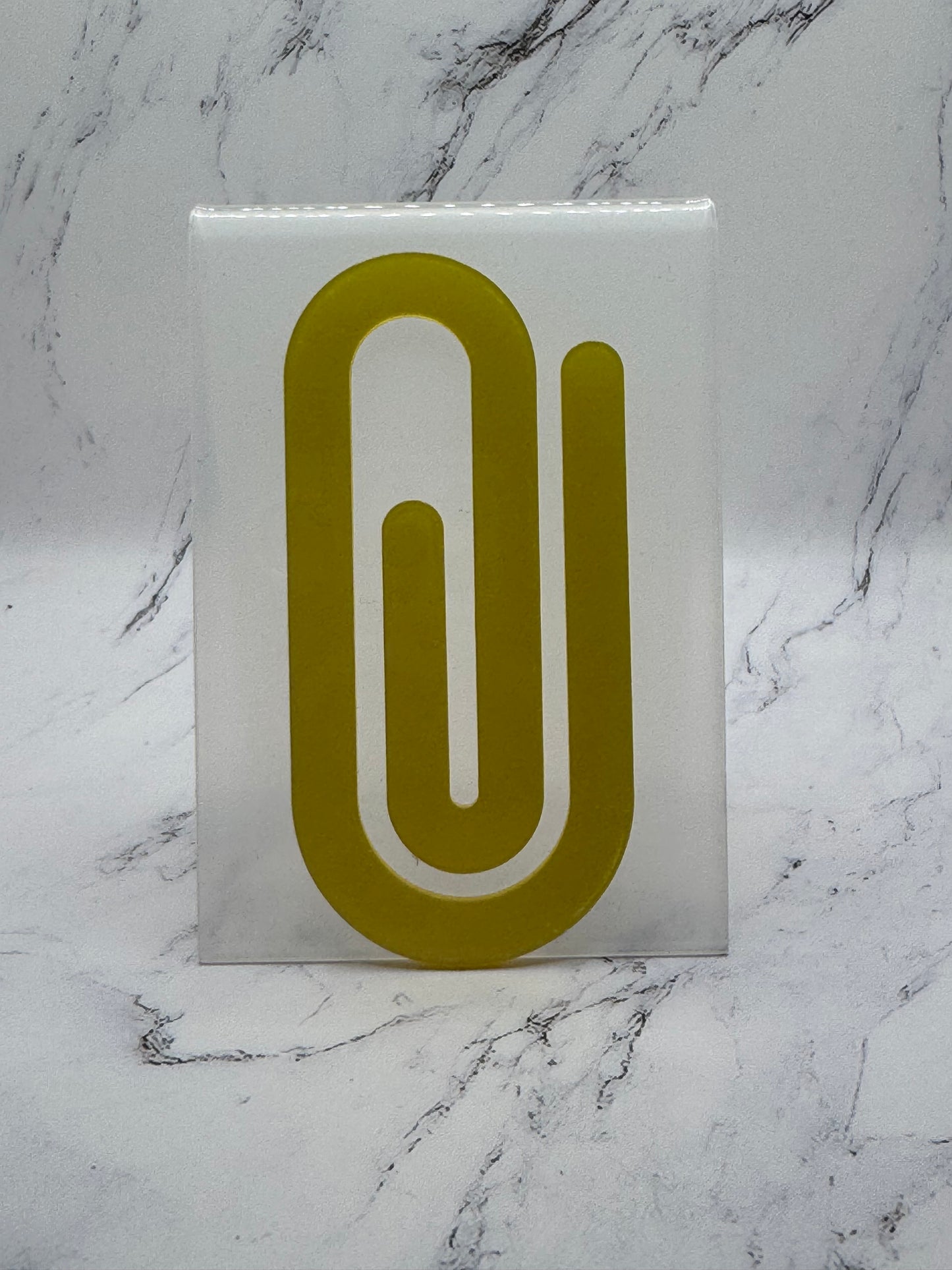 Solid Color Paperclip bookmarks