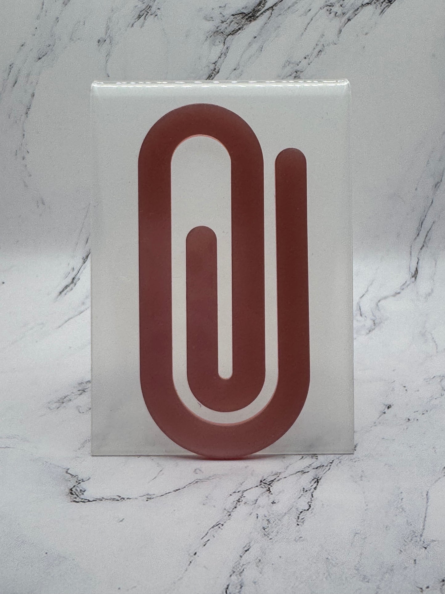 Solid Color Paperclip bookmarks